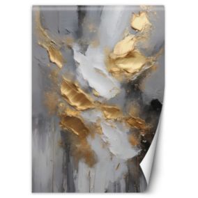 Fototapeta Feeby Abstrakcja Złoty Szary w stylu Glamour  150x210 1 szt