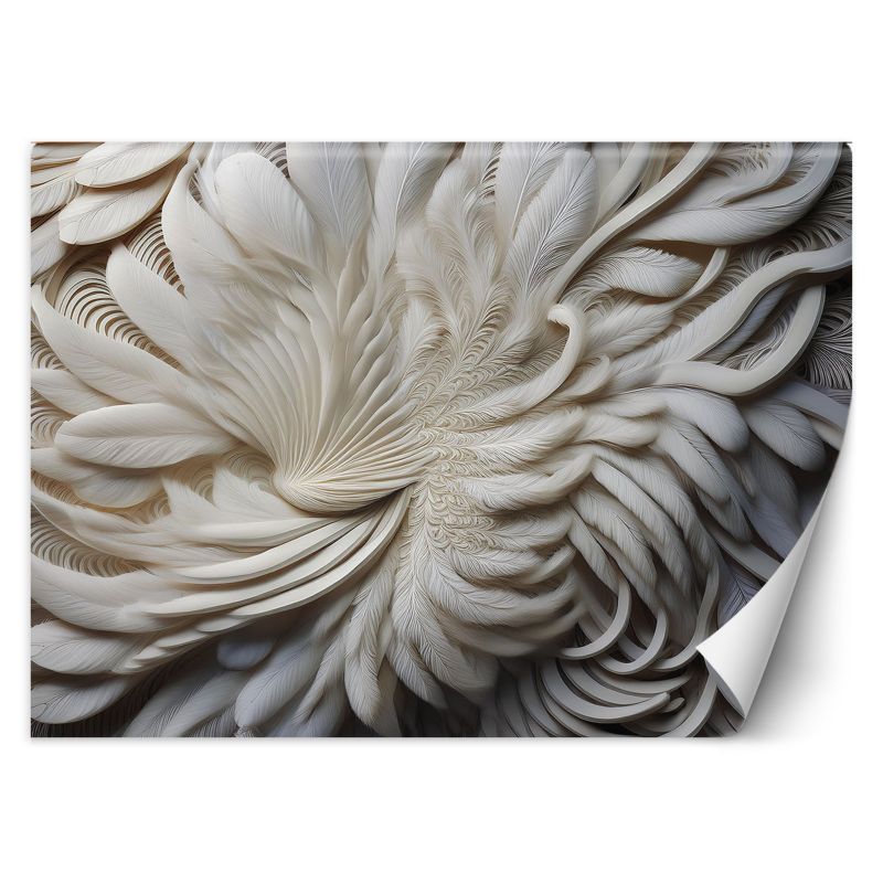 Fototapeta Feeby Abstrakcyjna tekstura biały 3D  100x70 1 szt