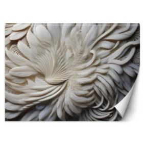 Fototapeta Feeby Abstrakcyjna tekstura biały 3D  100x70 1 szt