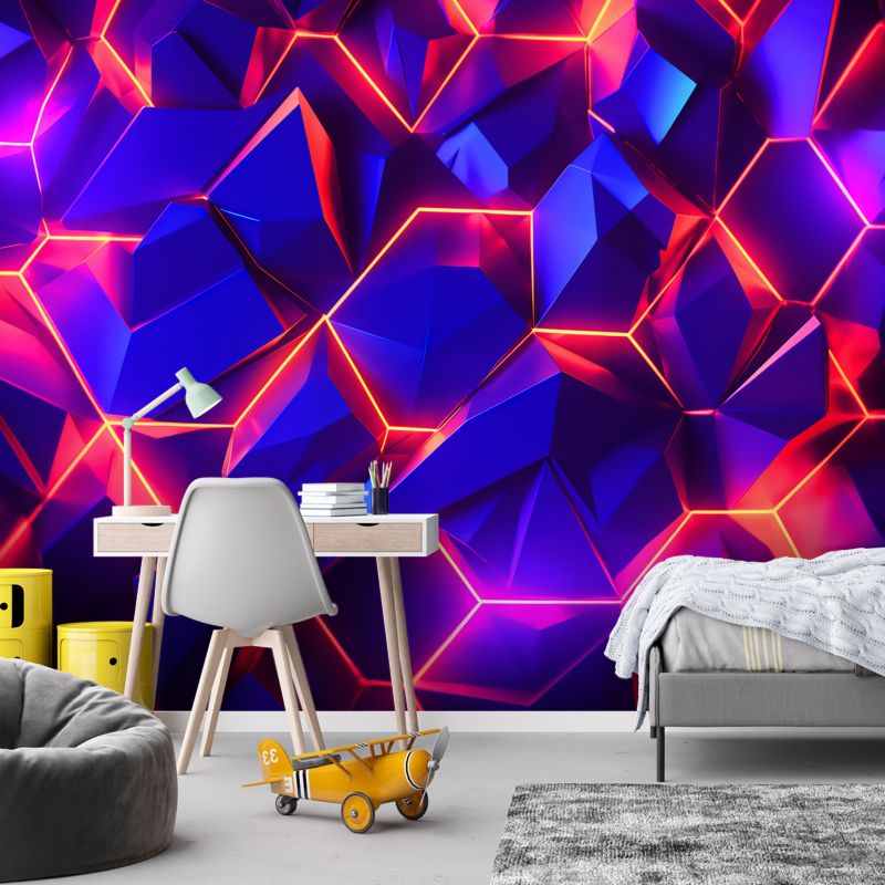 Fototapeta Feeby Abstrakcyjna tekstura neon  350x245 1 szt