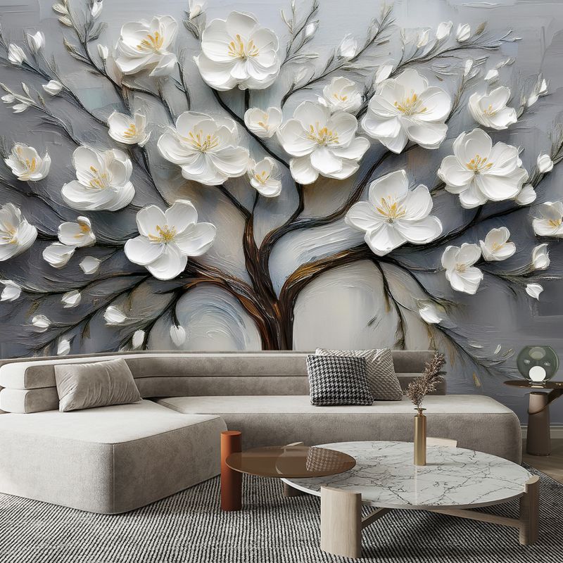 Fototapeta Feeby Abstrakcyjne drzewo malowane  350x245 1 szt