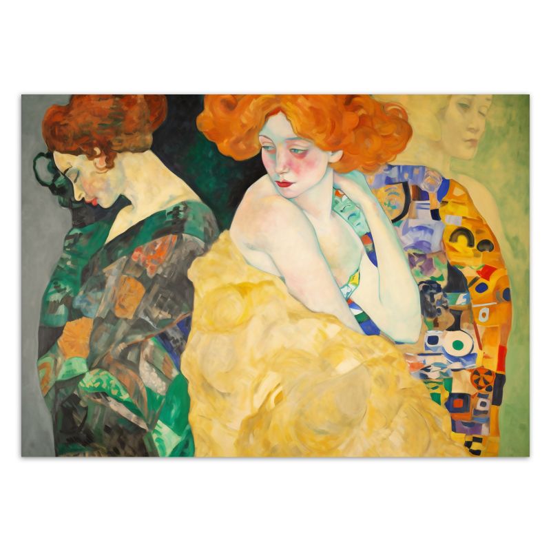 Fototapeta Feeby Abstrakcyjne kobiety - G. Klimt  250x175 1 szt