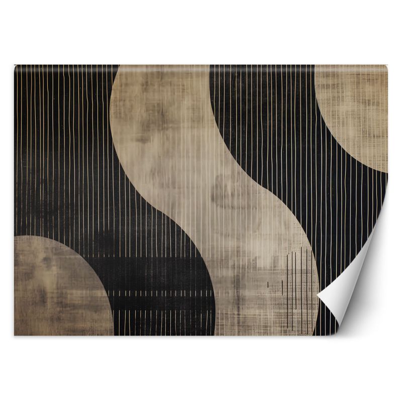 Fototapeta Feeby Abstrakcyjne kształty retro  200x140 1 szt
