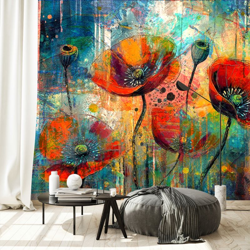 Fototapeta Feeby Abstrakcyjne Kwiaty Maki  450x315 1 szt