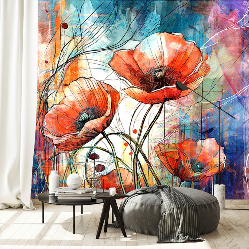 Fototapeta Feeby Abstrakcyjne Maki  150x105 1 szt