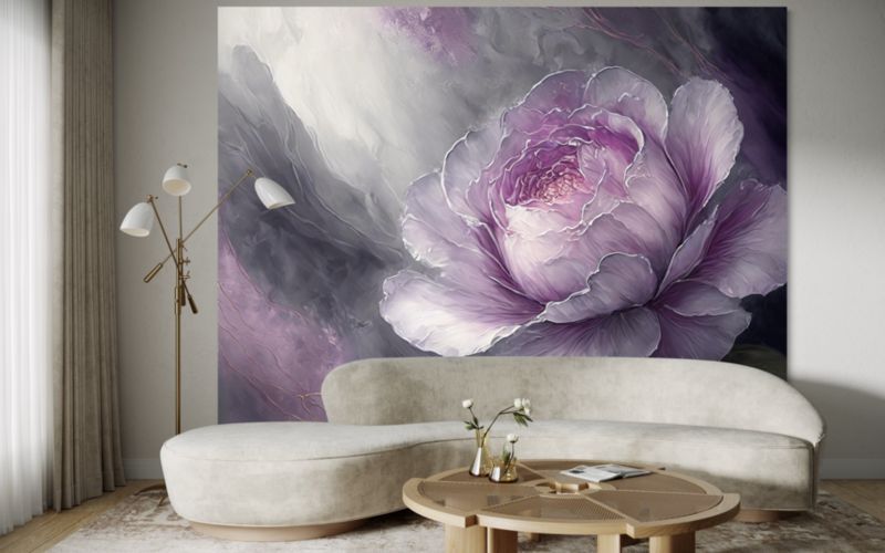 Fototapeta Feeby Abstrakcyjny kwiat piwonii  450x315 1 szt