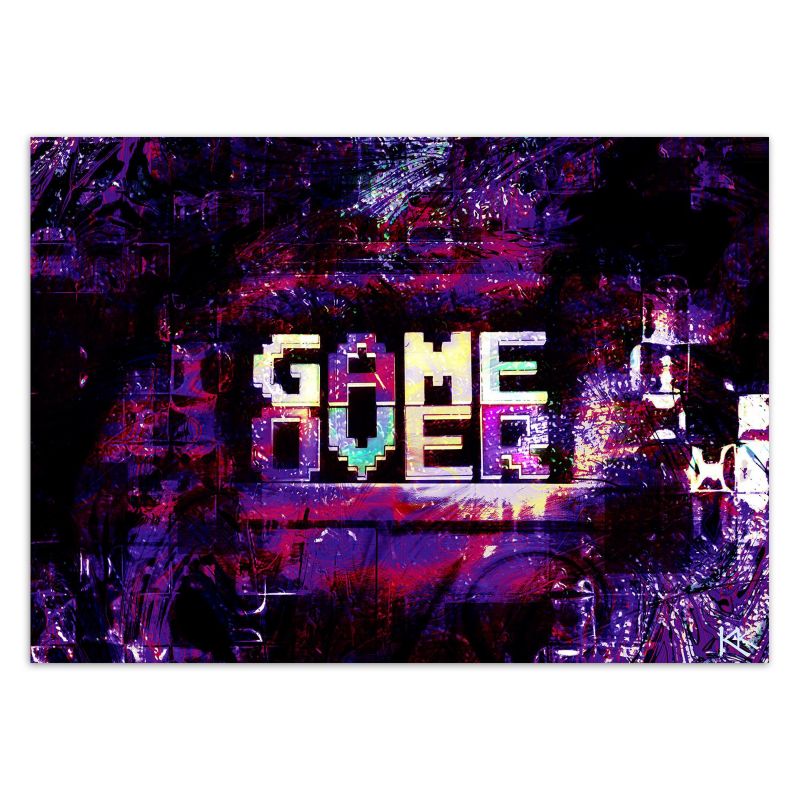 Fototapeta Feeby Abstrakcyjny napis Game Over  400x280 1 szt