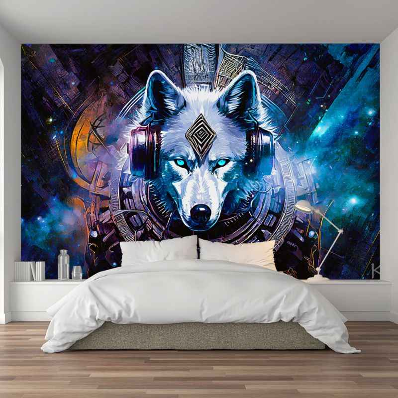 Fototapeta Feeby Abstrakcyjny wilk  150x105 1 szt