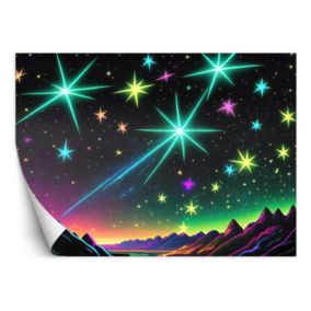 Fototapeta Feeby Aurora Borealis Landscape Neon  200x140 1 szt