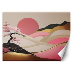 Fototapeta Feeby Azjatycki krajobraz abstrakcyjny  200x140 1 szt