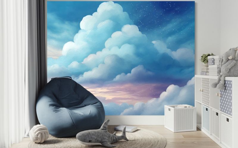 Fototapeta Feeby Błękitne chmury  100x70 1 szt