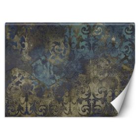 Fototapeta Feeby Błękitny ornament vintage  400x280 1 szt