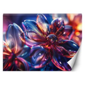 Fototapeta Feeby Błyszczące szklane kwiaty 3D  400x280 1 szt