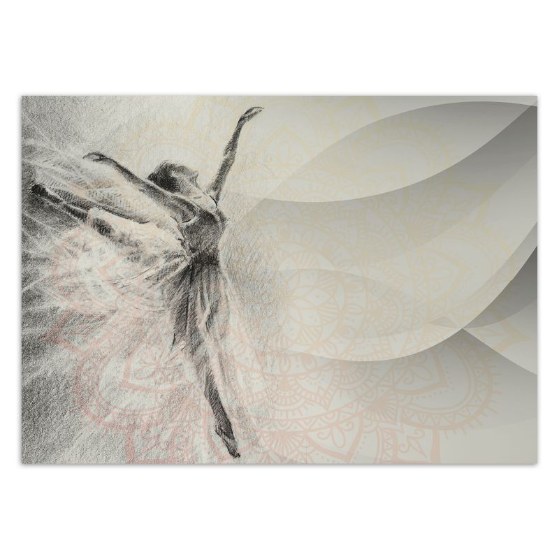 Fototapeta Feeby Baletnica mandala tło  200x140 1 szt