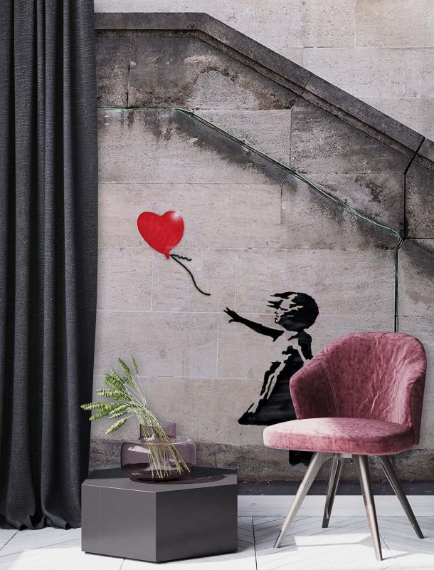 Fototapeta Feeby Banksy Dziewczynka z balonikiem  100x140 1 szt