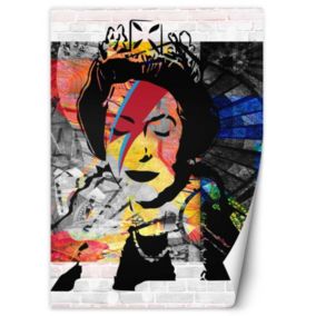 Fototapeta Feeby Banksy Królowa Anglii  100x140 1 szt