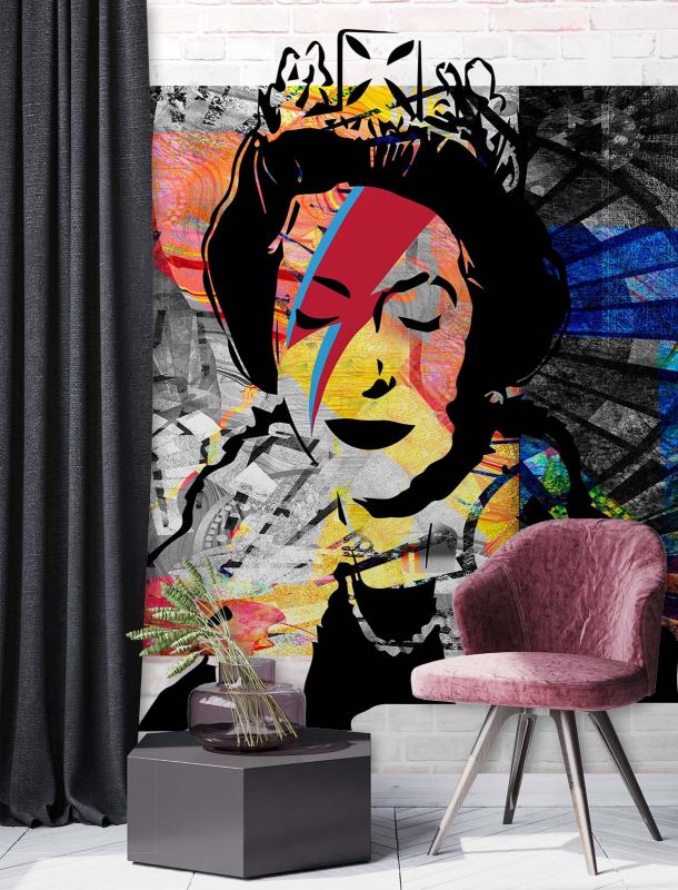 Fototapeta Feeby Banksy Królowa Anglii  100x140 1 szt