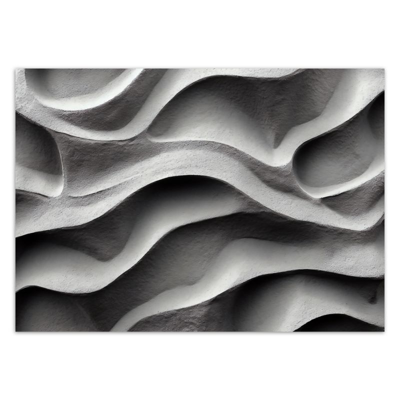 Fototapeta Feeby Betonowe fale 3D  150x105 1 szt