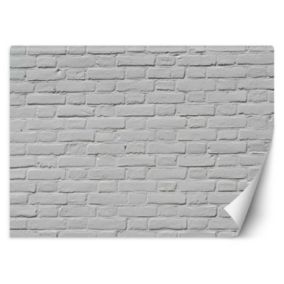 Fototapeta Feeby Biała ściana z cegły  150x105 1 szt