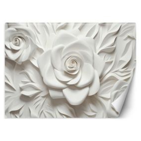 Fototapeta Feeby Białe kwiaty 3D  250x175 1 szt