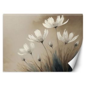 Fototapeta Feeby Białe kwiaty Abstrakcja  450x315 1 szt