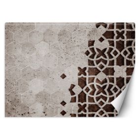 Fototapeta Feeby Brąz Geometria Mandala  150x105 1 szt