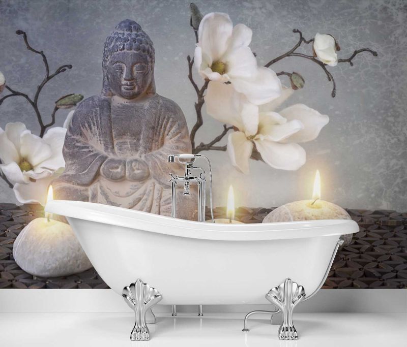 Fototapeta Feeby Budda i świece  250x175 1 szt