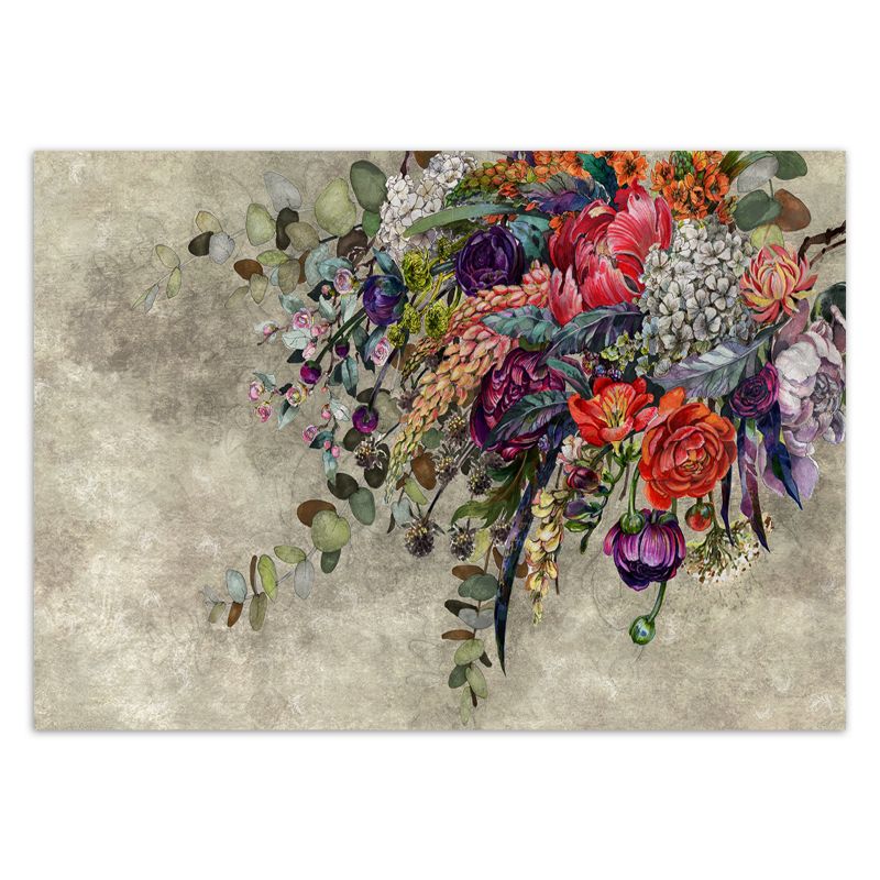 Fototapeta Feeby Bukiet kwiatów beton  200x140 1 szt