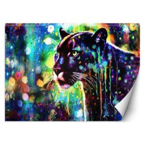 Fototapeta Feeby Czarna pantera Abstrakcja  250x175 1 szt