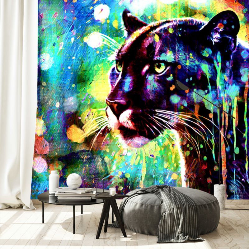 Fototapeta Feeby Czarna pantera Abstrakcja  350x245 1 szt