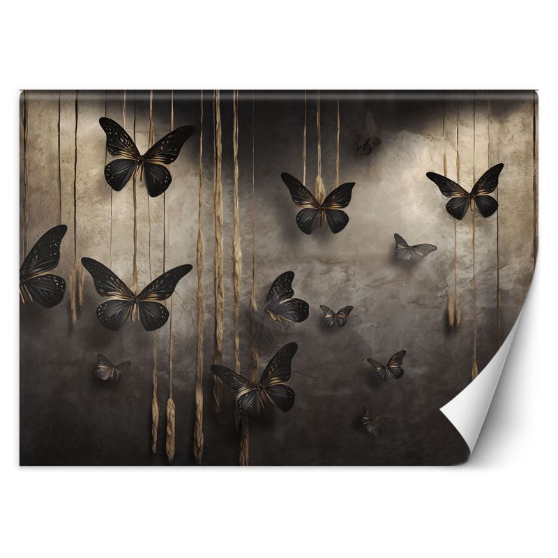 Fototapeta Feeby Czarne motyle 3D  250x175 1 szt