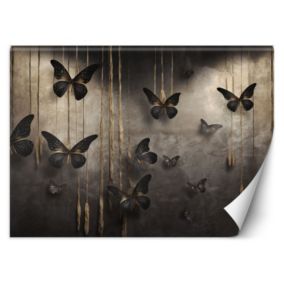 Fototapeta Feeby Czarne motyle 3D  250x175 1 szt