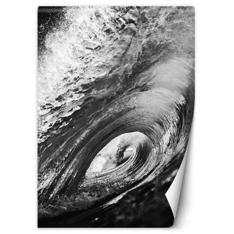 Fototapeta Feeby Czarno-biała fala  150x210 1 szt