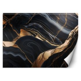 Fototapeta Feeby Czarny Marmur ze Złotem  400x280 1 szt