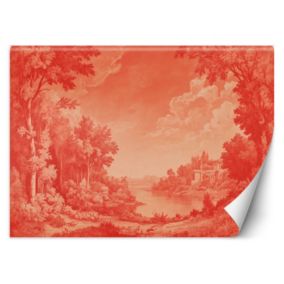 Fototapeta Feeby Czerwony Krajobraz Natura  300x210 1 szt