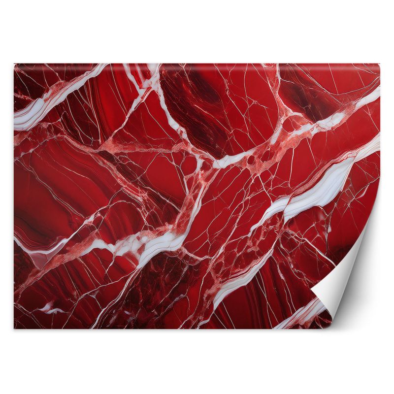Fototapeta Feeby Czerwony Marmur Kamień Glamour  450x315 1 szt