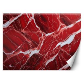 Fototapeta Feeby Czerwony Marmur Kamień Glamour  450x315 1 szt