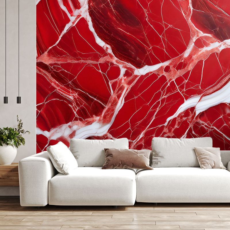 Fototapeta Feeby Czerwony Marmur Kamień Glamour  450x315 1 szt
