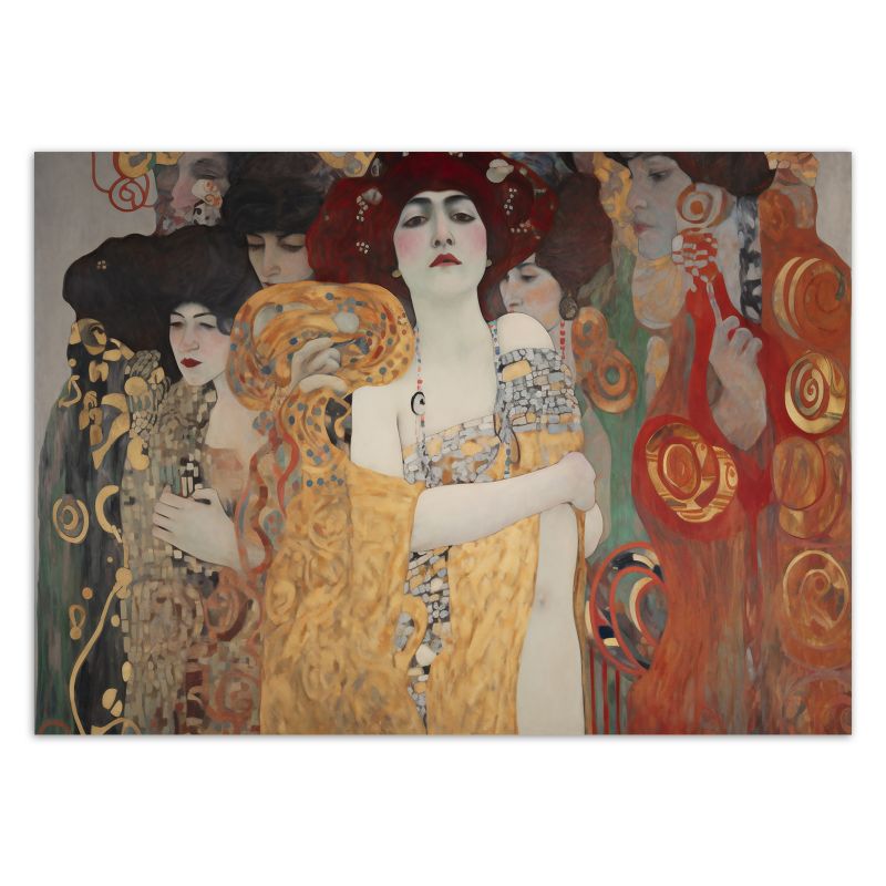 Fototapeta Feeby Damy kobiety portret - G. Klimt  100x70 1 szt