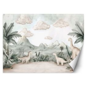 Fototapeta Feeby Dinozaury Jurajski świat w pastelach  200x140 1 szt