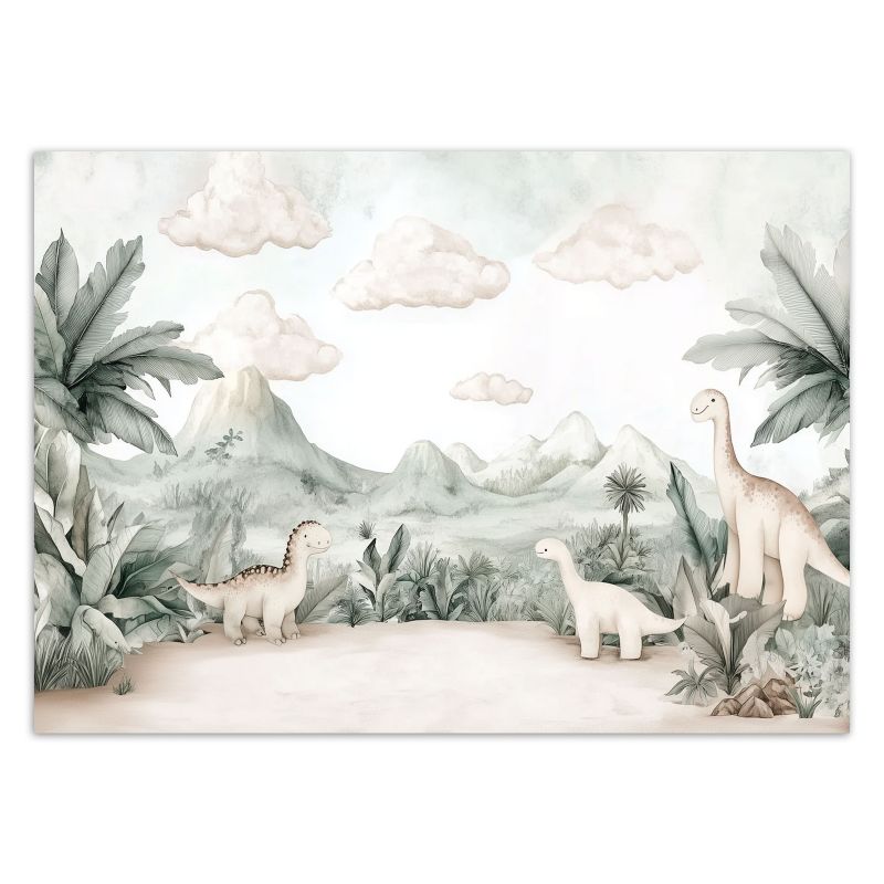 Fototapeta Feeby Dinozaury Jurajski świat w pastelach  400x280 1 szt