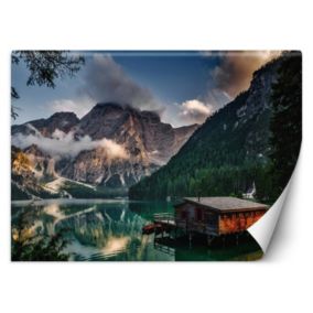 Fototapeta Feeby Domek nad górskim jeziorem  150x105 1 szt