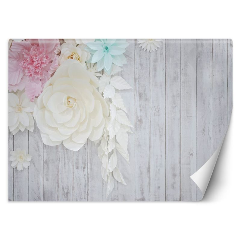 Fototapeta Feeby Drewno i kwiaty  400x280 1 szt