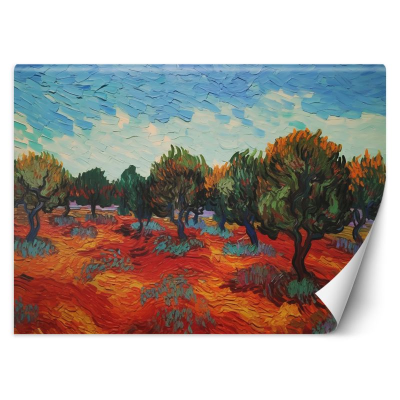 Fototapeta Feeby Drzewa oliwne - V. van Gogh  350x245 1 szt
