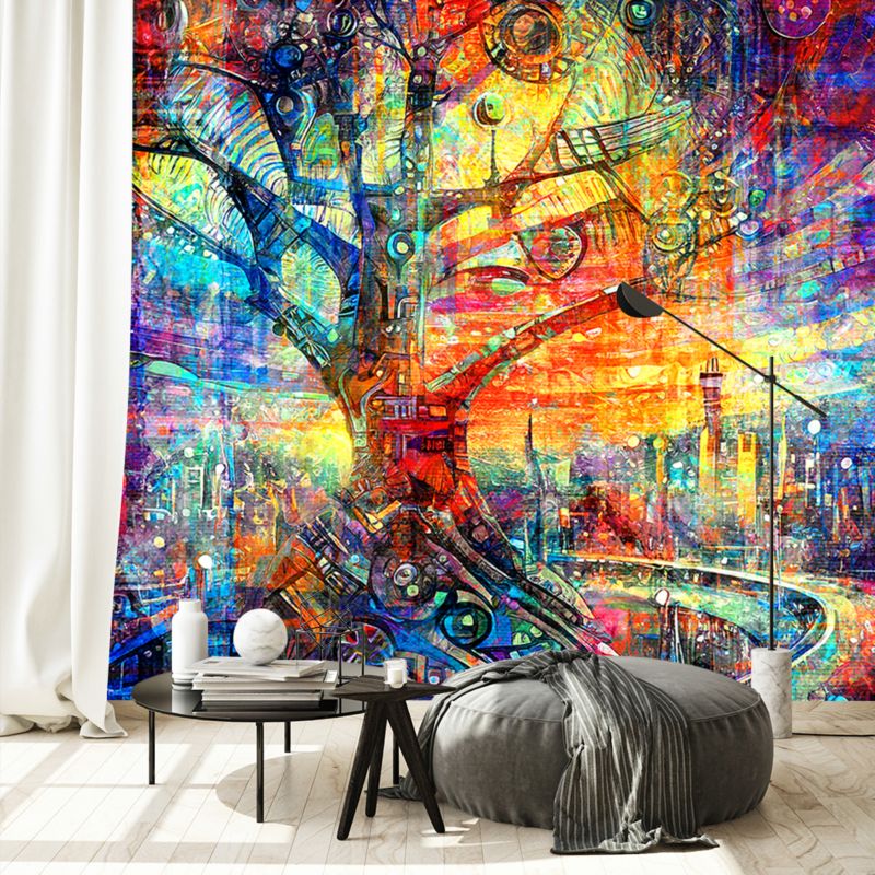 Fototapeta Feeby Drzewo Abstrakcja Kolorowa  350x245 1 szt