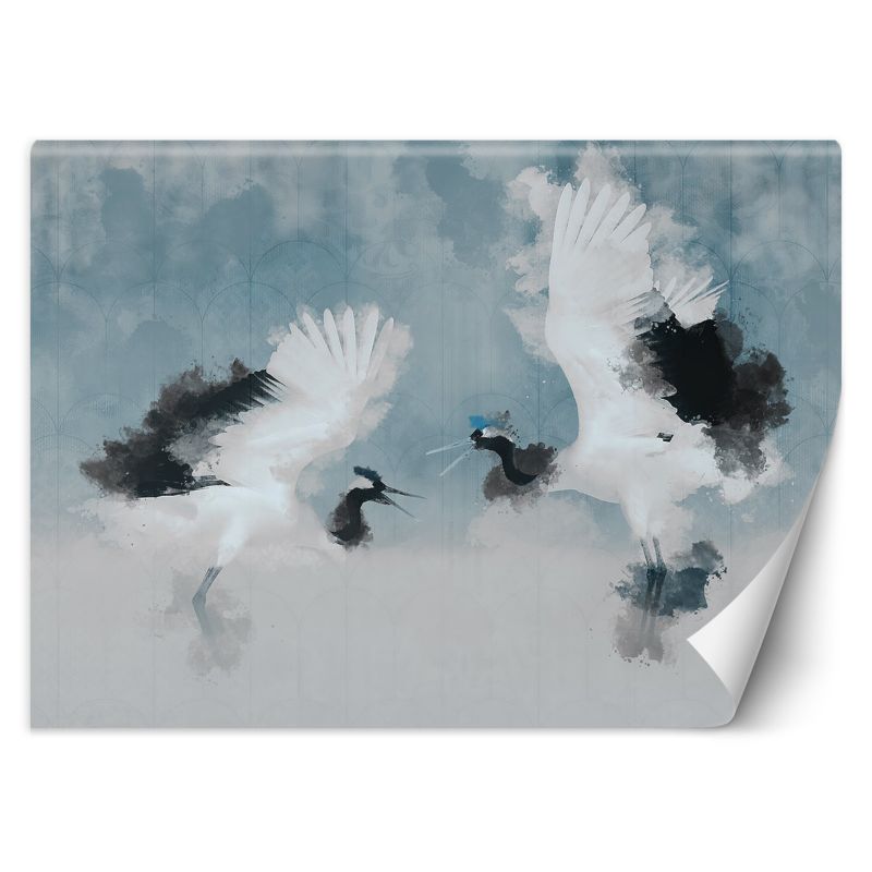 Fototapeta Feeby Dwie czaple abstrakcja  350x245 1 szt