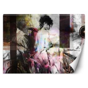 Fototapeta Feeby Elegancka kobieta abstrakcja malowana  450x315 1 szt