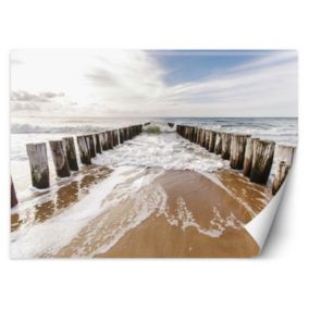 Fototapeta Feeby Falochrony nad morzem  250x175 1 szt