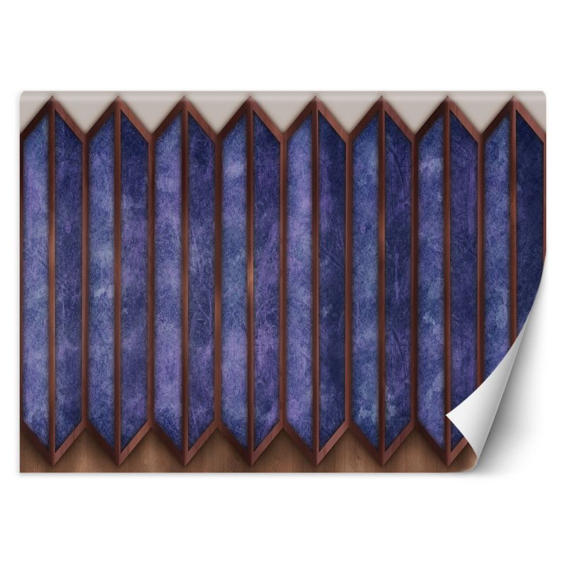 Fototapeta Feeby Fioletowa abstrakcja okna 3D  150x105 1 szt