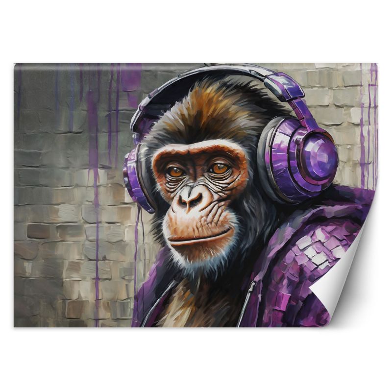 Fototapeta Feeby Fioletowa małpka DJ  100x70 1 szt